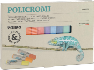 PRIMO Astuccio 12 Set gessetti colorati policromi
