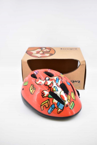Bike Helmet Baby / Or Pimpa Red Size.s-m 52-56 Cm New