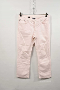 Jeans Woman Pink Gant Size 33-34