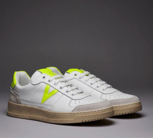 Sneakers college fluo giallo v2