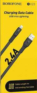 Lightning Cable 2.4A BX23 -1MT piatto