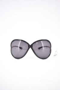 Sunglasses Tom Ford Mod.Simone Tf74 B5 63 Black (defect Lenses)