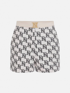 Short in crêpe stampato Elisabetta Franchi