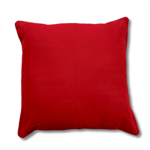 Federa cuscino 40 x 40 tinta unita Rosso Personalizzata