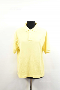Shirt Polo Man Henry Cottons Yellow Size L