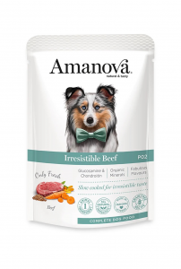 Amanova cane  bustina  p02 Irresistible Beef  100g
