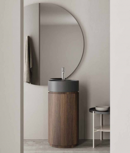 Bathroom cabinet with ceramic sink Mod Nic Design