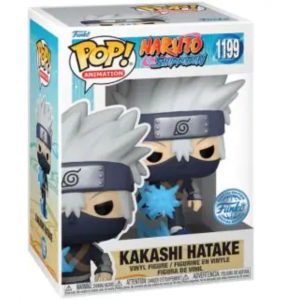 Funko Pop ! Naruto Young Kakashi GITD EXM Chase (1199)