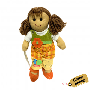 Bambola Francis My Doll in stoffa imbottita alta 25 cm - Come nuovo