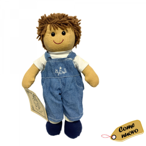 Bambolotto Daniel come nuovo in stoffa imbottito alto 25 cm - My Doll