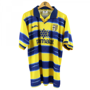 1998-99 Parma Maglia Lotto Parmalat Home XL (Top)
