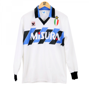 1989-90 Inter Maglia Away Uhlsport Misura M (Top)