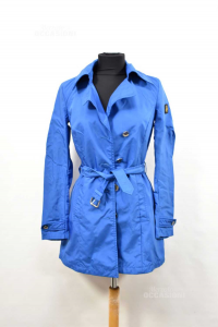 Coat Woman Refrigiwear Blue Size 40