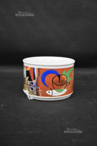 Zuckerdose Aus Keramik Tognanaxlavazza Café Des Artes 9 Cm