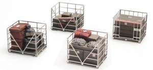 Metal cage pallets
