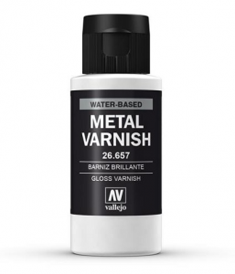 Vallejo METAL COLOR: Gloss Metal Varnish 60 ml