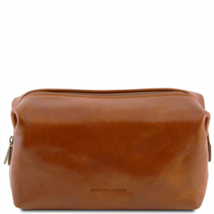 Tuscany Leather TL141219 Smarty - Beauty case in pelle - Misura grande Miele