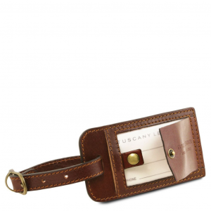 Tuscany Leather TL141250 0 TL Voyager - Reisetasche aus Leder mit Fach auf der Rückseite - Klein