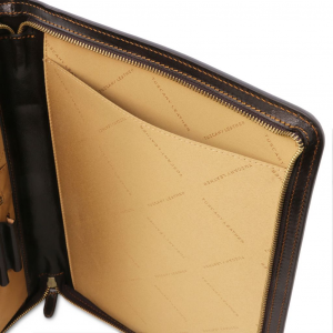 Tuscany Leather TL141404 0 Claudio - Exklusive Konferenzmappe aus Leder mit Griff