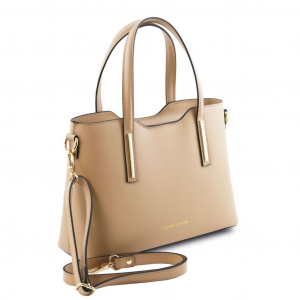 Tuscany Leather TL141521 0 Olimpia - Leather tote - Small size