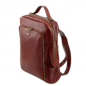 Tuscany Leather TL141793 0 Bangkok - Leather laptop backpack