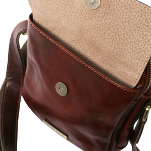 Tuscany Leather TL141915 0 Larry - Leather Crossbody Bag