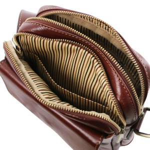 Tuscany Leather TL141915 0 Larry - Praktische Umhängetasche aus Leder