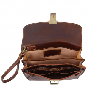 Tuscany Leather TL8075 0 Max - Leather handy wrist bag