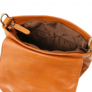 Tuscany Leather TL141223 TL Bag - Borsa morbida a tracolla con nappa Nero