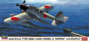 Aichi E13A1 Type Zero (Jake) Model 11 `Midway´ w/Catapult 1/72