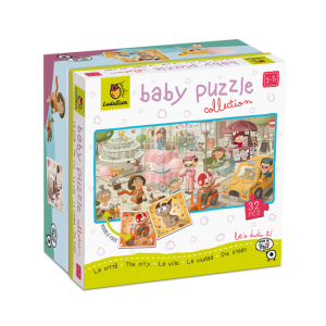 Ludattica Dudu' Baby Puzzle Collection La Citta'