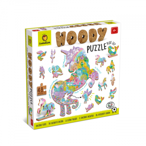 Ludattica Woody Puzzle Unicorni
