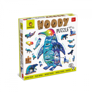 Ludattica Woody Puzzle Animali Polari
