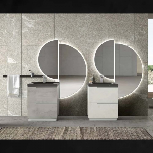 Floor-standing bathroom cabinet Side 03 Archeda