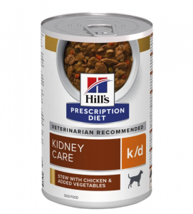 Hill's - Prescription Diet Canine - k/d Stew - 354gr - SCAD. 03/24