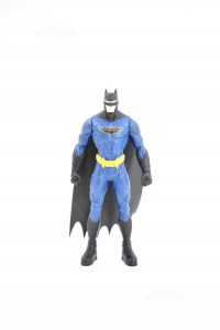 Action Figure Batman Blu Mantello Nero 67803 15cm
