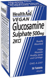 GLUCOSAMINE SULPHATE 500 MG 30 COMPRESSE - A BASE DI GLUCOSAMINA, VITAMINA C E CALCIO