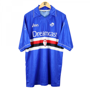 1999-00  Sampdoria Shirt Asics Dreamcast Home XL (Top)