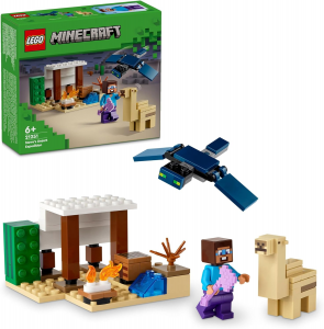 Lego City Minecraft 21251 Spedizione di Steve nel deserto