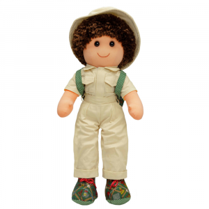 Bambolotto Esploratore in stoffa imbottita alto 42 cm - My Doll