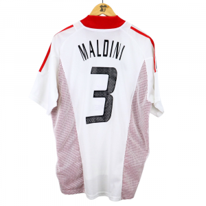 2002-03 Ac Milan #3 Maldini Away Shirt Adidas L (Top)