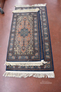 Tris Of Carpets Pink Blue 60x120 / 158x80 Cm