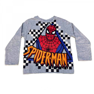 Maglietta grigia di Spiderman a manica lunga per bambino - Marvel