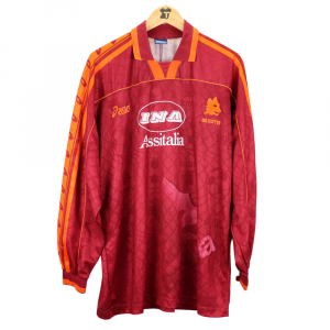 1995-96 Roma Shirt Asics Ina XL (Top)