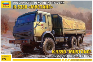 1/72 K-5350 Mustang Russian Three Axle Truck