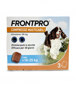 FRONTPRO compresse cani 10-25 kg 3 cpr.