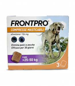 FRONTPRO compresse cani 25-50 kg 3 cpr.
