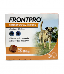 FRONTPRO compresse cani 4-10 kg 3 cpr.