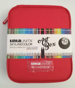 Tinta Unita Art Box pastelli mina 4.0 110 pastelli ROSSO