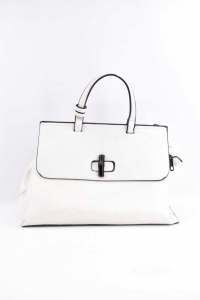 Faux-leather Bags Woman White (no Shoulder Strap) 34x29x16 Cm